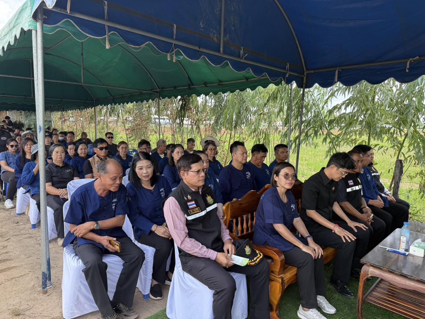 title - ส.ป.ก.ยโสธร ร่วมโครงการรณรงค์ปลูกหญ้าแฝกเพื่อการจัดการอนุรักษ์ดินและน้ำ ปีงบประมาณ 2569 ณ ห้วยถม ตำบลหนองคู อำเภอเมือง จังหวัดยโสธร